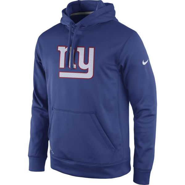 Men's New York Giants Nike Practice Performance Pullover Hoodie - Royal,We sell and wholesale Men's New York Giants Nike Practice Performance Pullover Hoodie - Royal on line form chian!